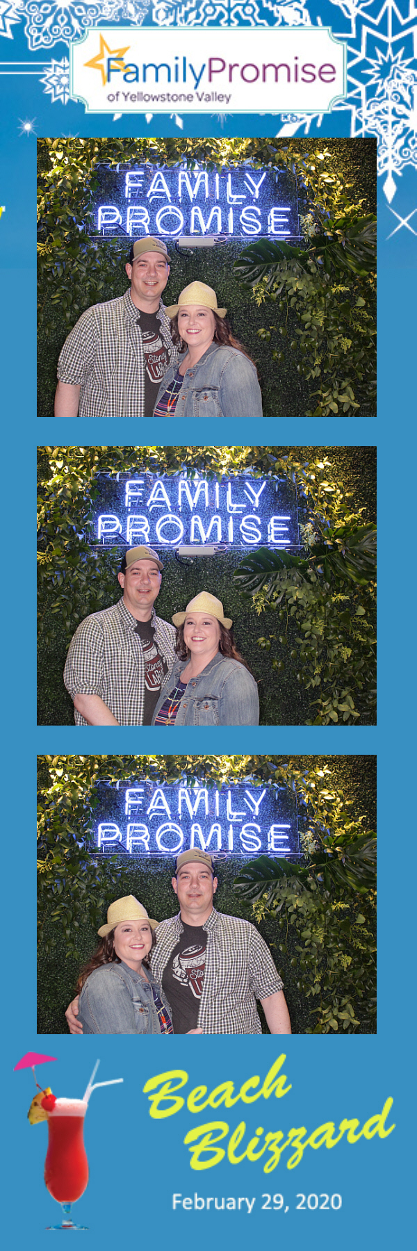 Beach Blizzard Party for a Promise- A Toast To 15 Years! | View more photos from the event at gallery.photoboothbillings.com/u/PhotoBoothBillings/Beach-Blizzard-Party-for-a-Promise-A-Toast-To-15-Years